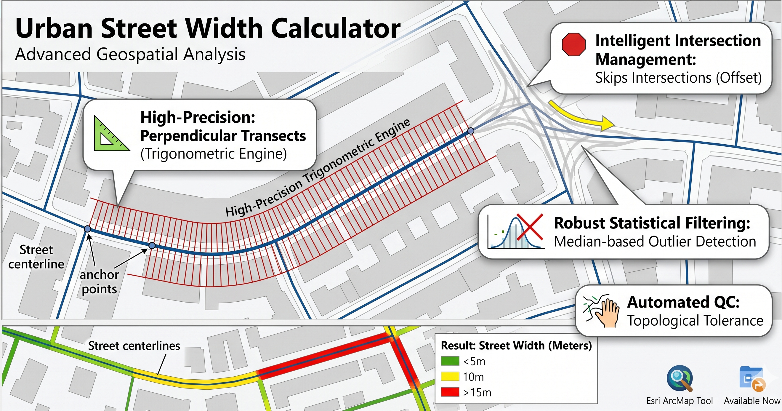 Urban Street Width Calculator 
